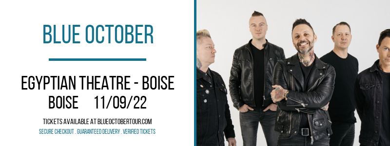 Blue October at Blue October Tour