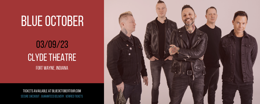 Blue October at Blue October Tour